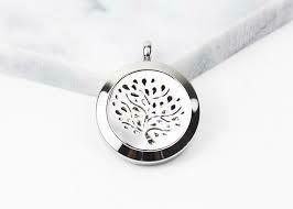 Aromatherapy Locket/Necklace - Floral