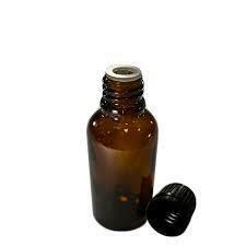 Amber Glass Bottle - 30 ml with cap